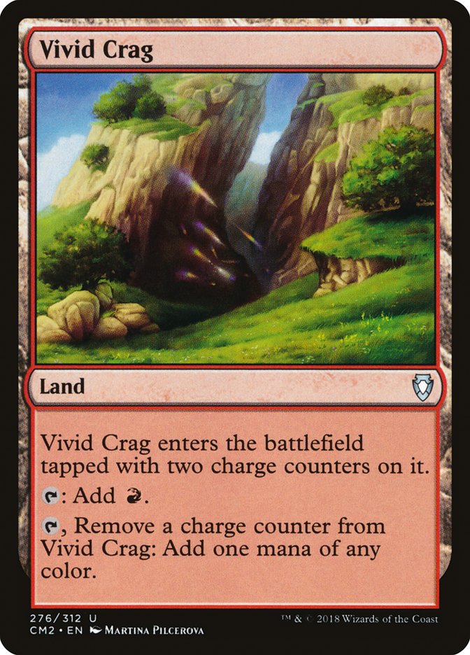 Vivid Crag [Commander Anthology Volume II] Magic: The Gathering