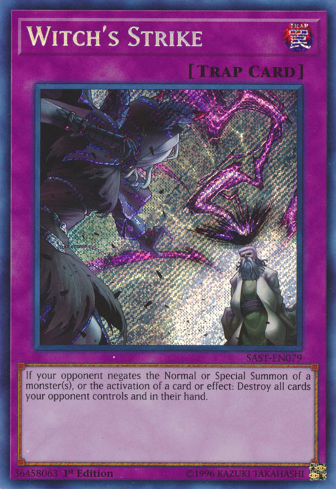 Witch's Strike [SAST-EN079] Secret Rare Yu-Gi-Oh!