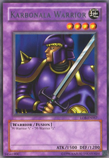 Karbonala Warrior [LOB-EN067] Rare Yu-Gi-Oh!