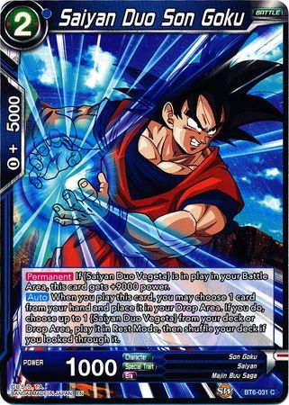 Saiyan Duo Son Goku (BT6-031) [Destroyer Kings] Dragon Ball Super