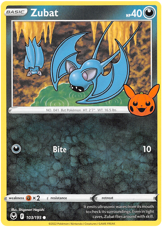 Zubat (103/195) [Trick or Trade 2023] Pokémon