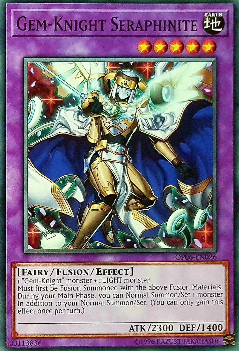 Gem-Knight Seraphinite [OP06-EN026] Common Yu-Gi-Oh!