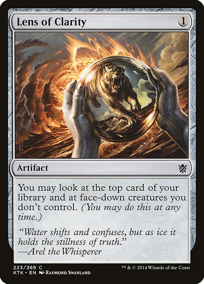 Lens of Clarity [Khans of Tarkir] Magic: The Gathering