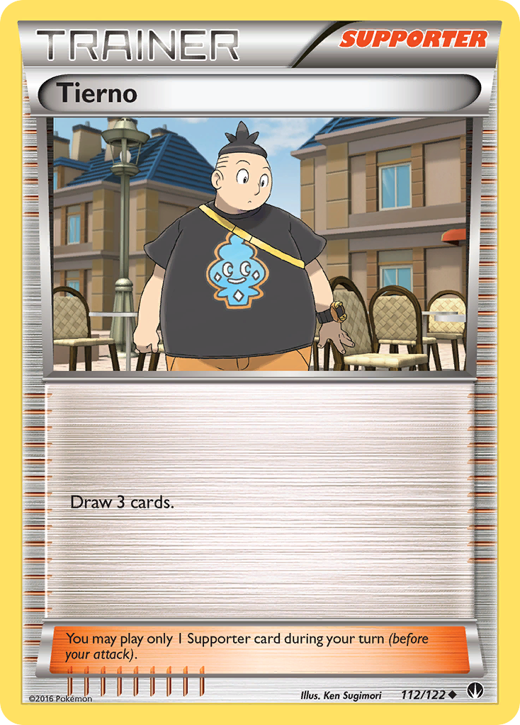 Tierno (112/122) [XY: BREAKpoint] Pokémon