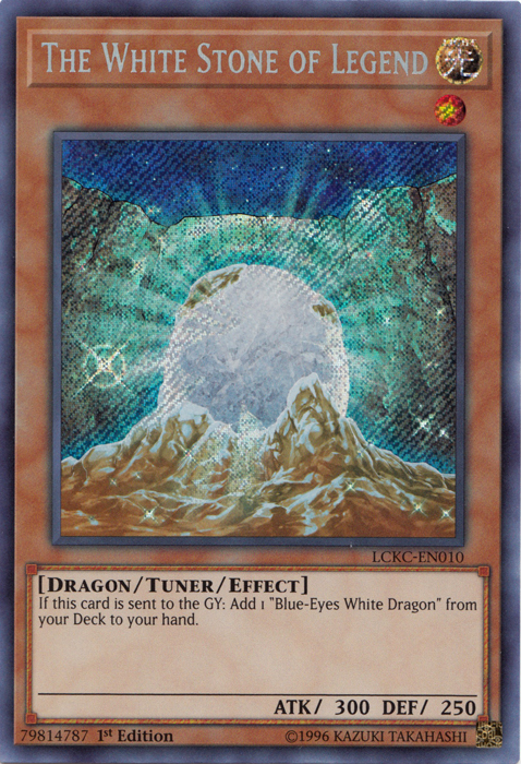 The White Stone of Legend [LCKC-EN010] Secret Rare Yu-Gi-Oh!