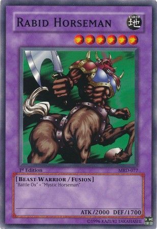 Rabid Horseman [MRD-077] Common Yu-Gi-Oh!