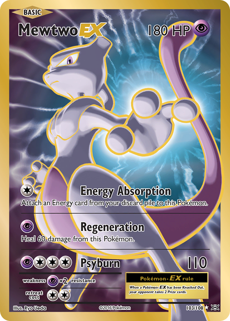 Mewtwo EX (103/108) [XY: Evolutions] Pokémon