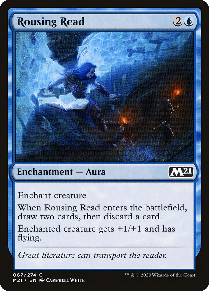 Rousing Read [Core Set 2021] Magic: The Gathering