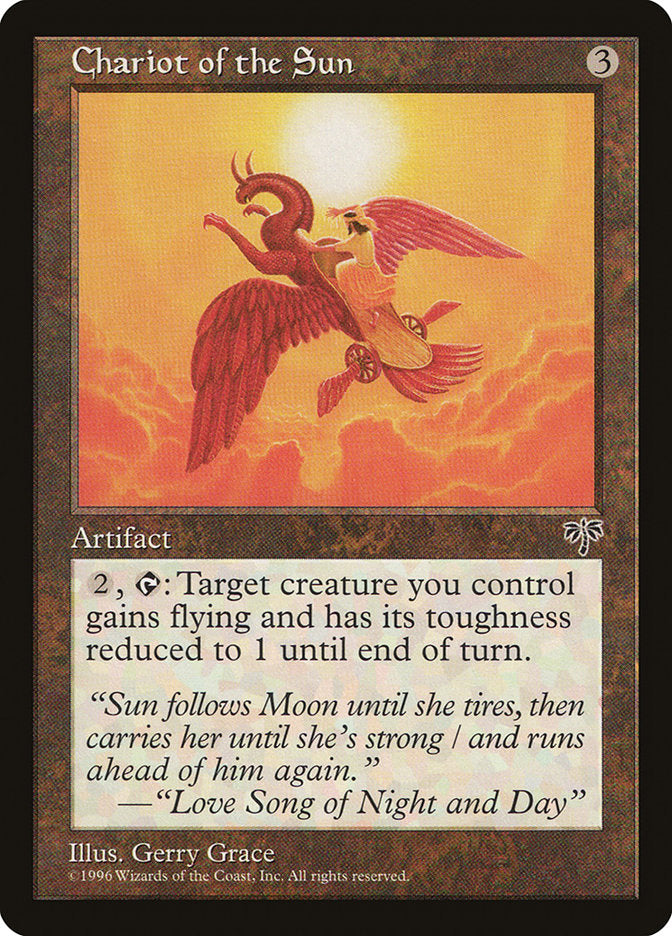 Chariot of the Sun [Mirage] Magic: The Gathering