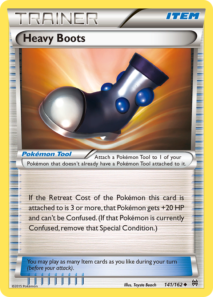 Heavy Boots (141/162) [XY: BREAKthrough] Pokémon