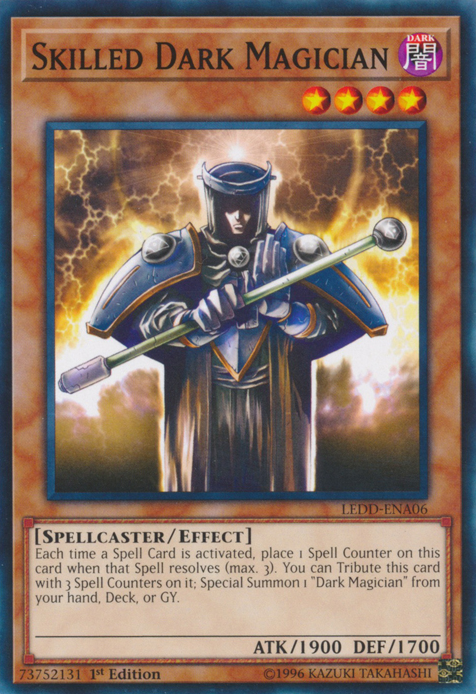 Skilled Dark Magician [LEDD-ENA06] Common Yu-Gi-Oh!