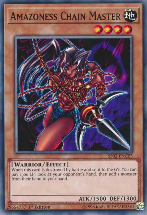 Amazoness Chain Master [SS02-ENC05] Common Yu-Gi-Oh!