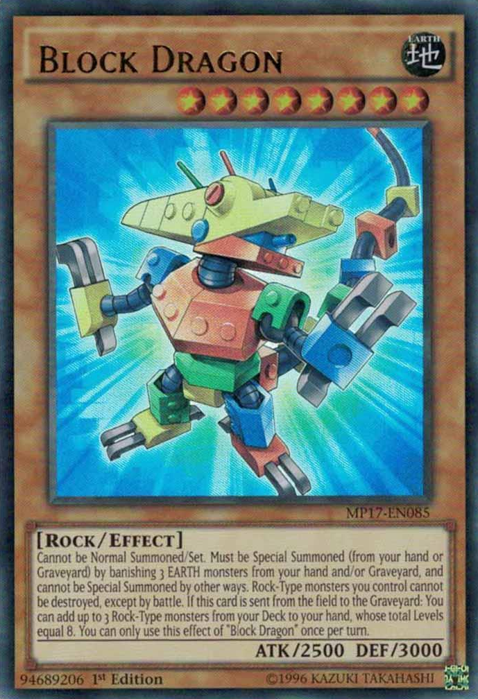 Block Dragon [MP17-EN085] Ultra Rare Yu-Gi-Oh!