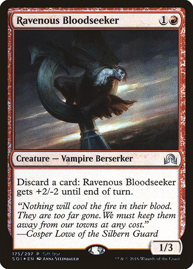 Ravenous Bloodseeker (Gift Box) [Shadows over Innistrad Promos] Magic: The Gathering