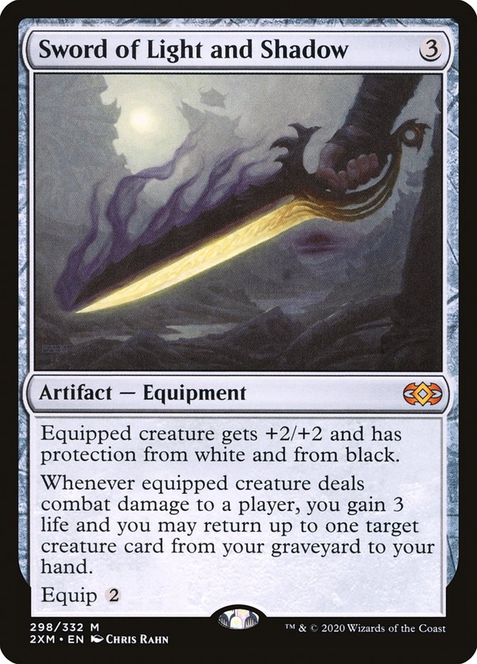 Sword of Light and Shadow [Double Masters] Magic: The Gathering