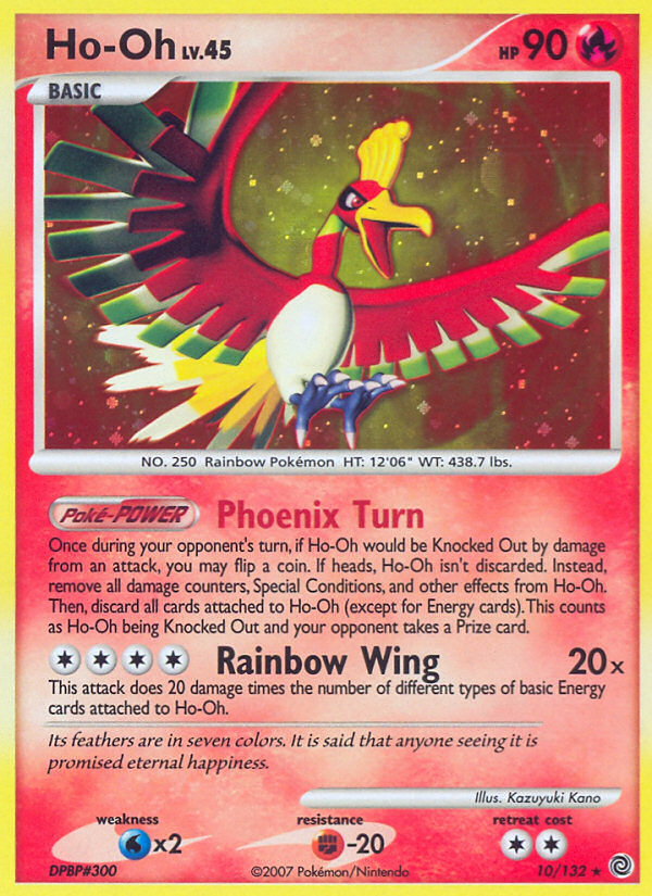 Ho-Oh (10/132) [Diamond & Pearl: Secret Wonders] Pokémon