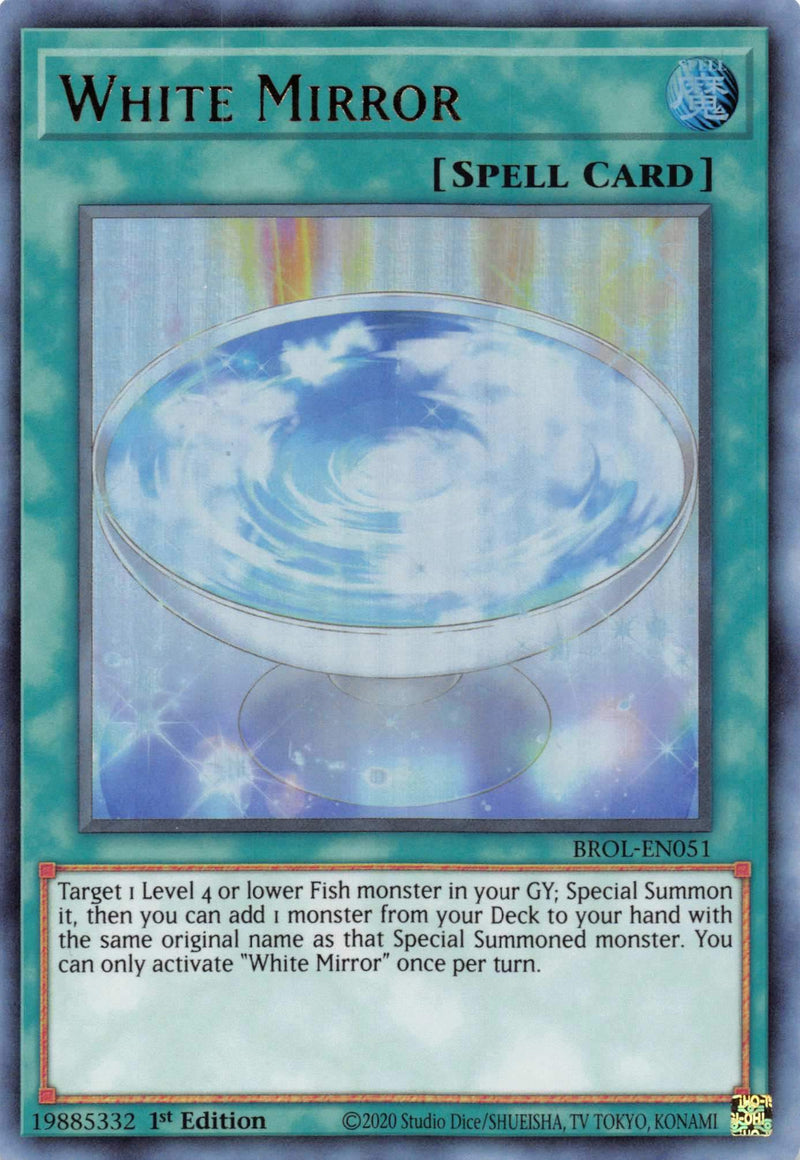 White Mirror [BROL-EN051] Ultra Rare Yu-Gi-Oh!