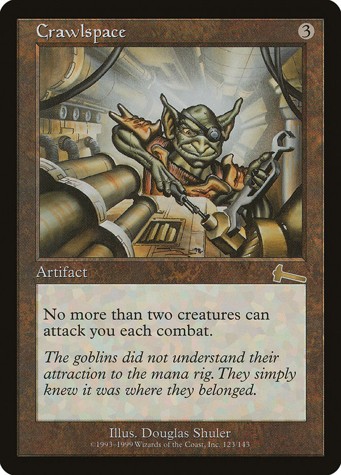 Crawlspace [Urza's Legacy] Magic: The Gathering