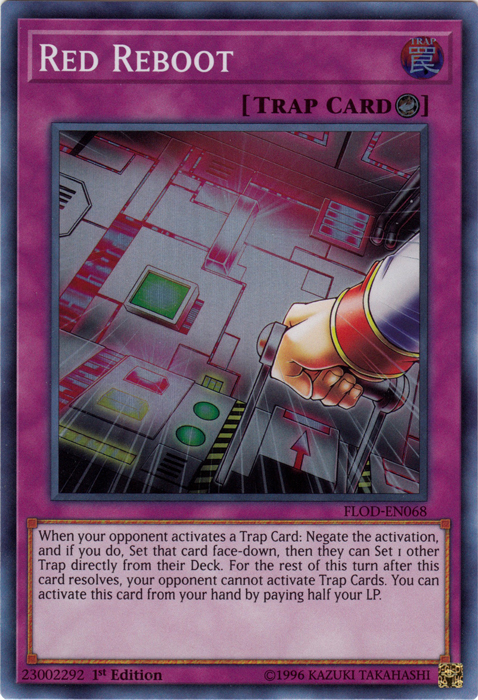 Red Reboot [FLOD-EN068] Super Rare Yu-Gi-Oh!