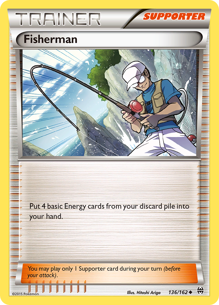 Fisherman (136/162) [XY: BREAKthrough] Pokémon