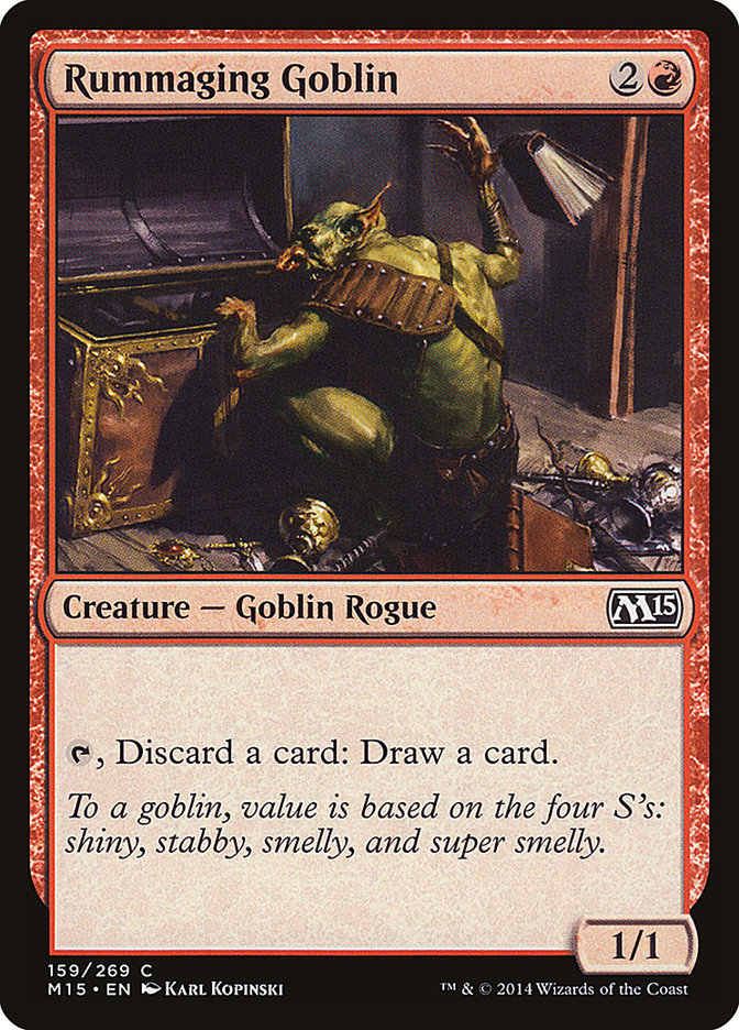 Rummaging Goblin [Magic 2015] Magic: The Gathering