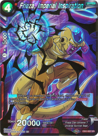 Frieza, Imperial Inspiration (DB2-007) [Divine Multiverse] Dragon Ball Super