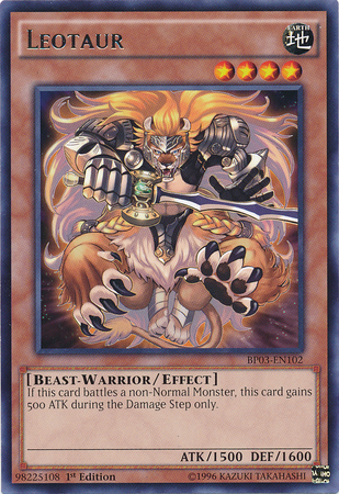 Leotaur [BP03-EN102] Rare Yu-Gi-Oh!