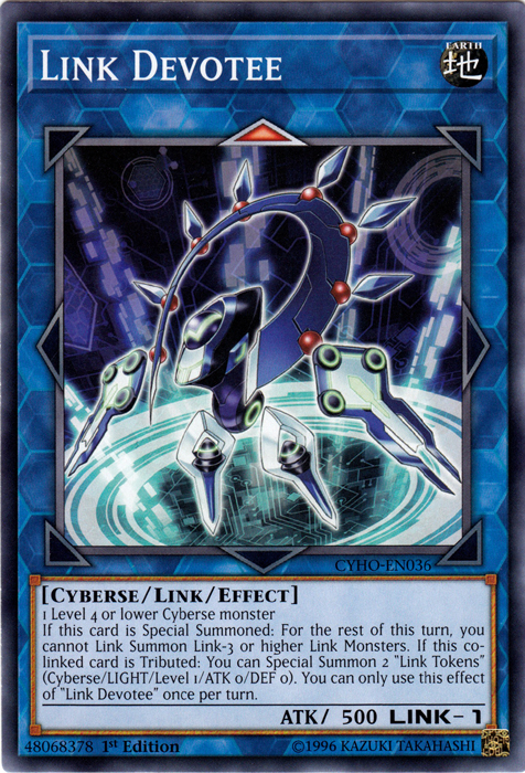 Link Devotee [CYHO-EN036] Common Yu-Gi-Oh!