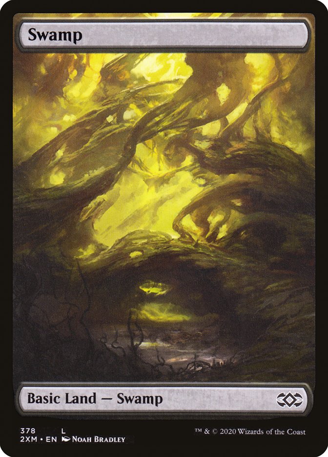 Swamp (378) [Double Masters] Magic: The Gathering