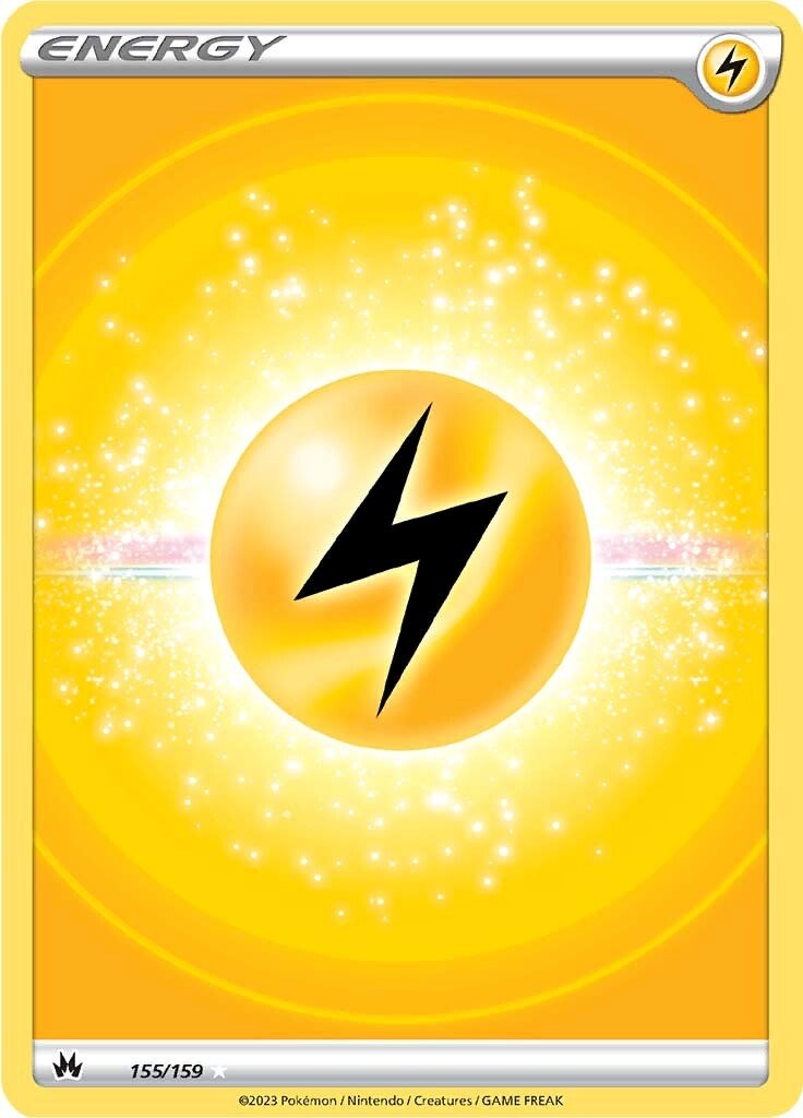 Lightning Energy (155/159) (Texture Full Art) [Sword & Shield: Crown Zenith] Pokémon