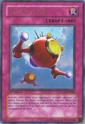 Security Orb [GLAS-EN089] Ultra Rare Yu-Gi-Oh!
