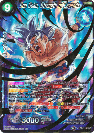 Son Goku, Strength of Legends (DB2-131) [Divine Multiverse] Dragon Ball Super