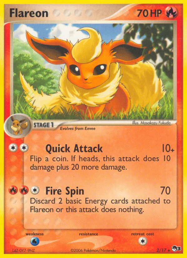 Flareon (2/17) [POP Series 3] Pokémon