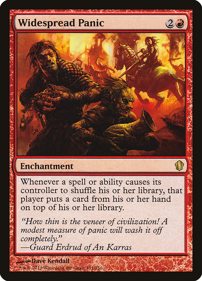 Widespread Panic [Commander 2013] Magic: The Gathering