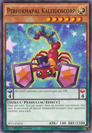 Performapal Kaleidoscorp [SP15-EN016] Common Yu-Gi-Oh!