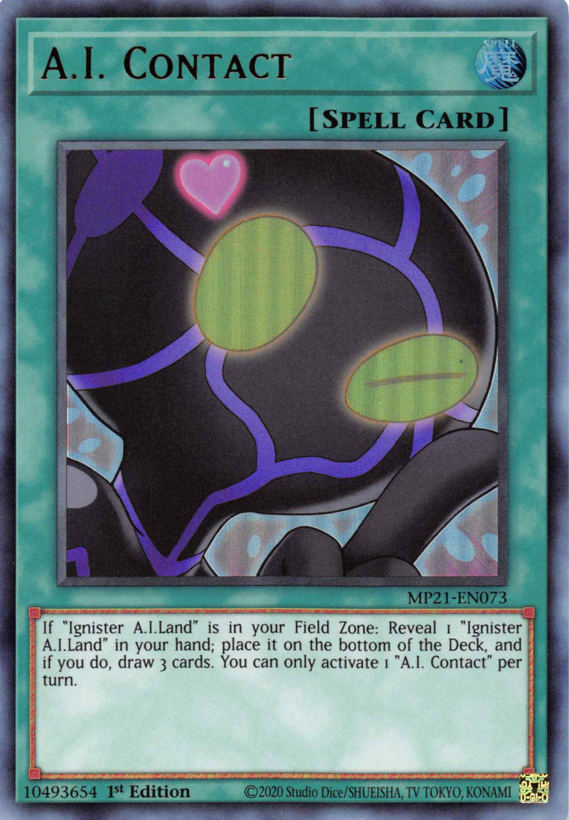 A.I. Contact [MP21-EN073] Ultra Rare Yu-Gi-Oh!