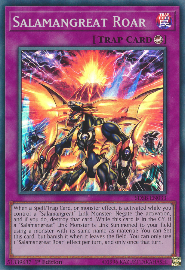 Salamangreat Roar [SDSB-EN033] Super Rare Yu-Gi-Oh!