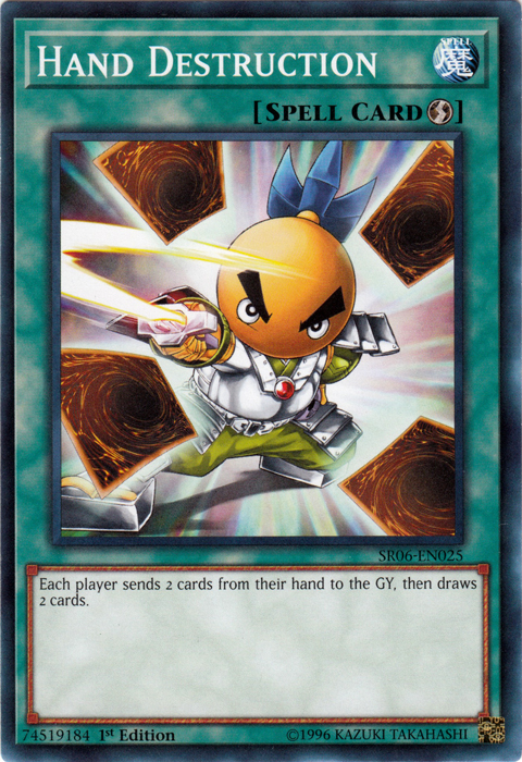 Hand Destruction [SR06-EN025] Common Yu-Gi-Oh!