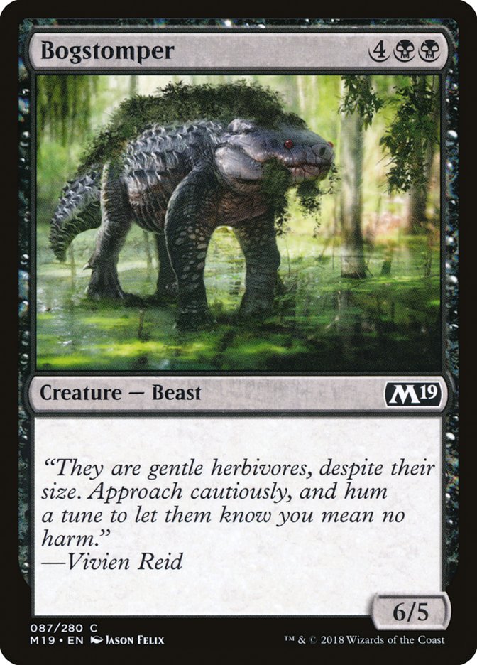 Bogstomper [Core Set 2019] Magic: The Gathering