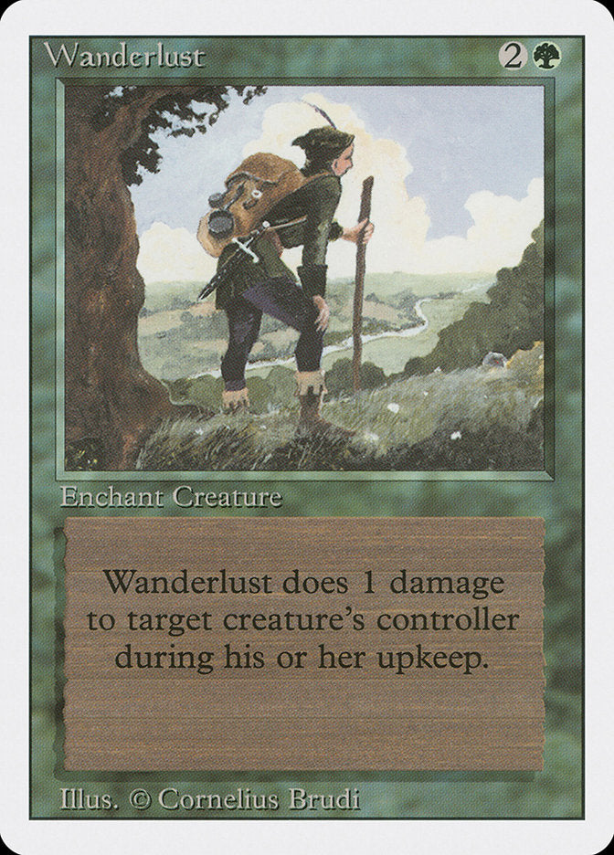 Wanderlust [Revised Edition] Magic: The Gathering