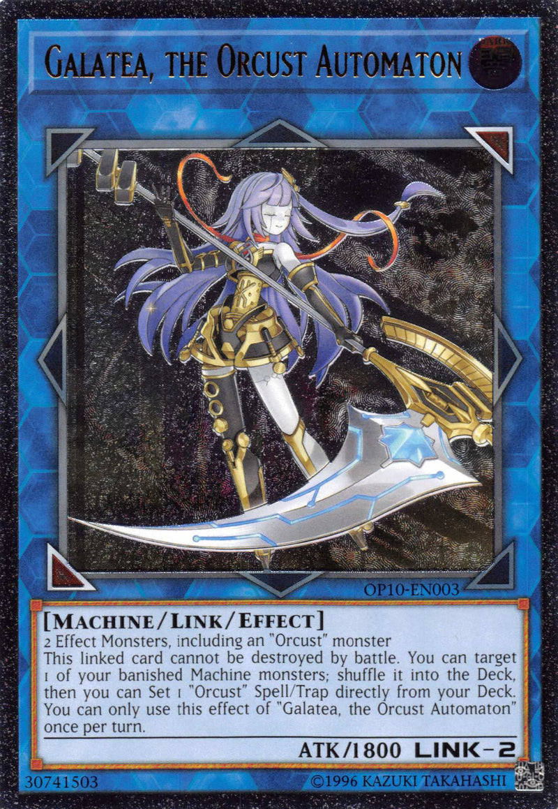 Galatea, the Orcust Automaton [OP10-EN003] Ultimate Rare Yu-Gi-Oh!