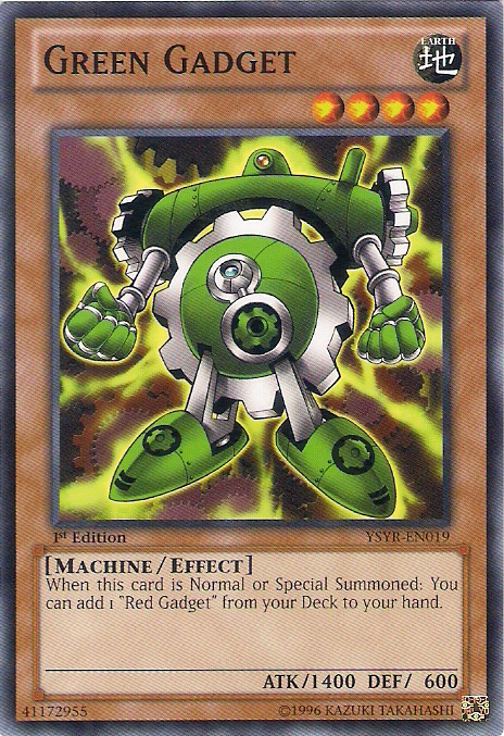 Green Gadget [YSYR-EN019] Common Yu-Gi-Oh!