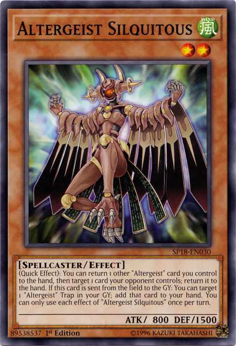 Altergeist Silquitous [SP18-EN030] Common Yu-Gi-Oh!