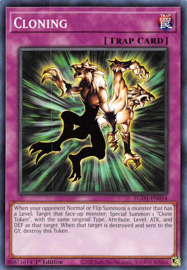 Cloning [EGO1-EN034] Common Yu-Gi-Oh!