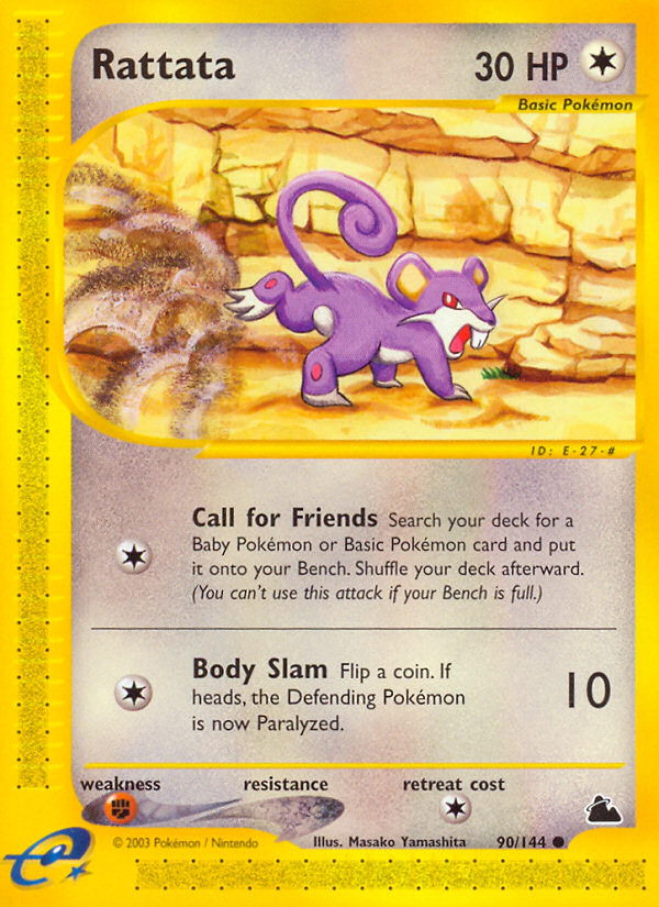 Rattata (90/144) [Skyridge] Pokémon