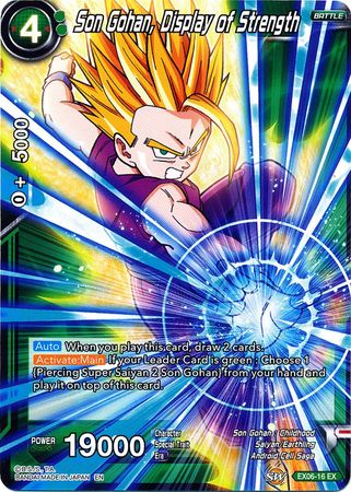 Son Gohan, Display of Strength (EX06-16) [Special Anniversary Set] Dragon Ball Super