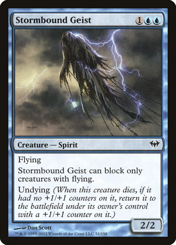 Stormbound Geist [Dark Ascension] Magic: The Gathering