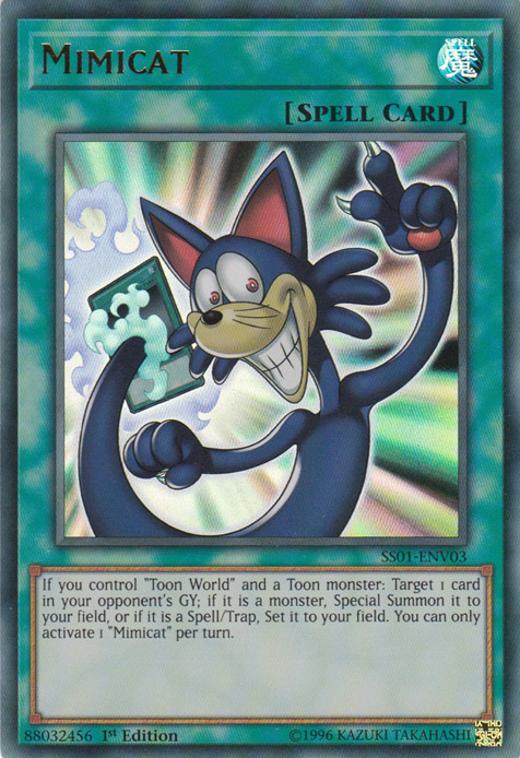 Mimicat [SS01-ENV03] Ultra Rare Yu-Gi-Oh!