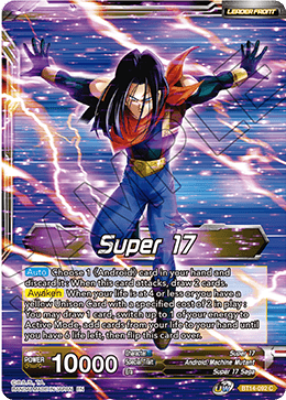 Super 17 // Super 17, Emissary of Hell (BT14-092) [Cross Spirits] Dragon Ball Super