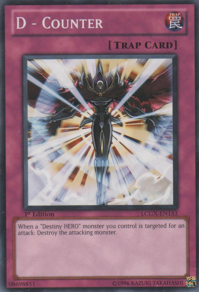 D - Counter [LCGX-EN153] Common Yu-Gi-Oh!